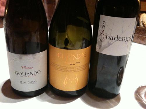 Sin tapones: Pagos del Moncayo 2007, Alto las Pizarras 2005 y Secastilla 2004.