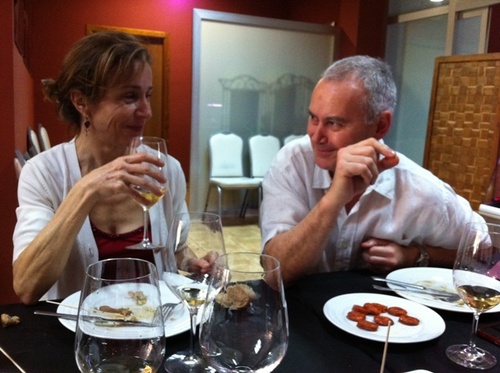 Asun y Pencho, unas personas estupendas.