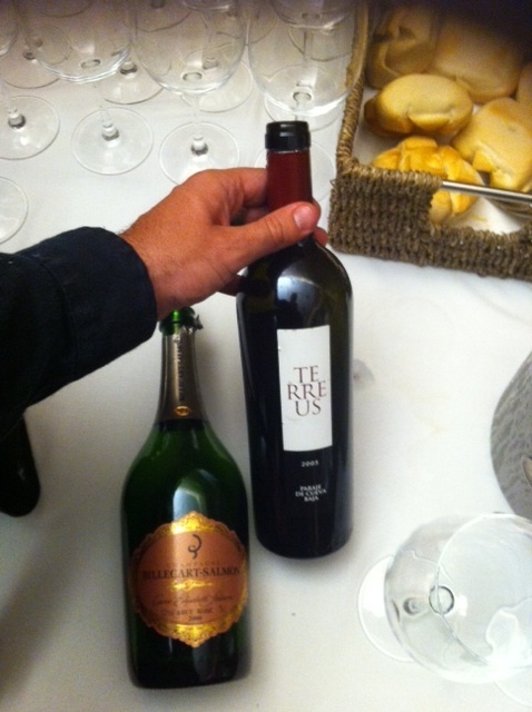 Terrus 2005 y Billecart Rosé Elisabeth 2000