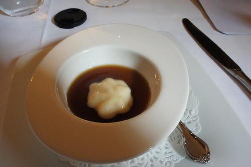 Aperitivo de royal de foie