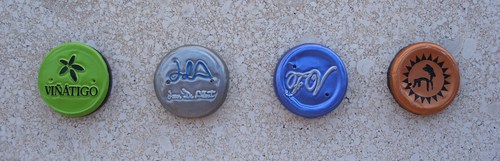 Viñátigo Blanco 2009 (Ycoden Daute Isora), Juan de Albret Crianza 2007 (Navarra), Finca Violeta Cosecha 2006 (Rioja) y Cinglano Crianza 2006 (Jumilla).