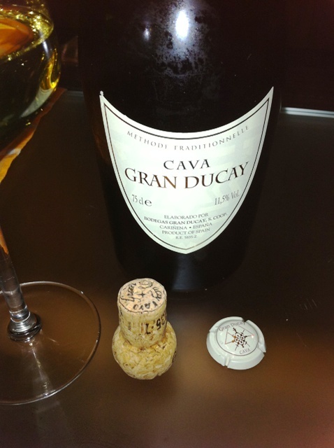 Con el Cava Gran Ducay, normalito...