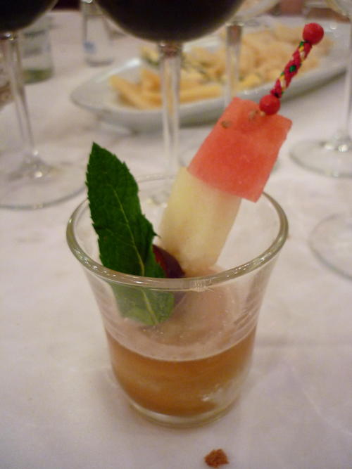Sorbete de frutas