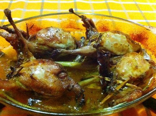 Al salir del horno, menuda pinta sacaron los pajaritos, jejeje