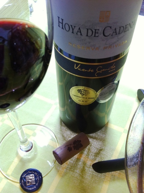 El vino estupendo...