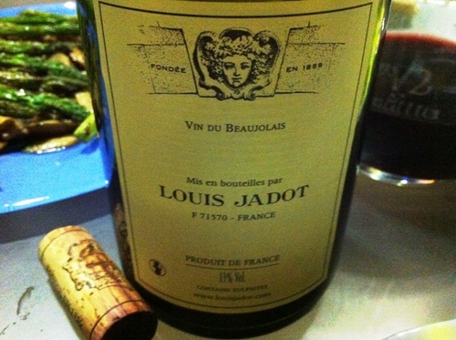 Un buen vino.