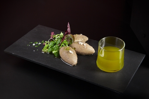 Restaurante Antique Restaurante Paté de Perdiz con Mermelada de Aceite 