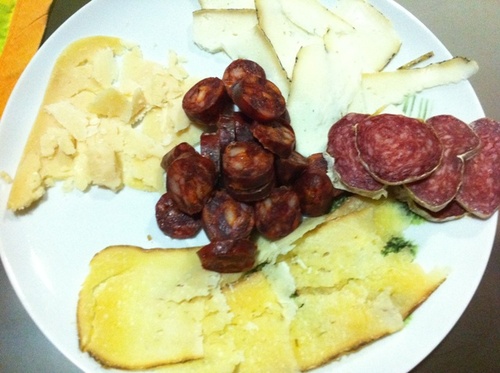 El mas blanquito del plato.