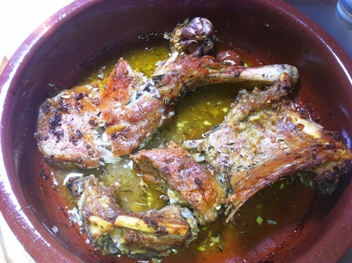 El asado.