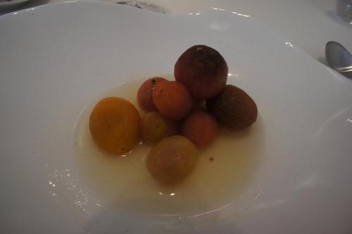 Nerua - Museo Guggenheim en Bilbao exquisito plato de tomates