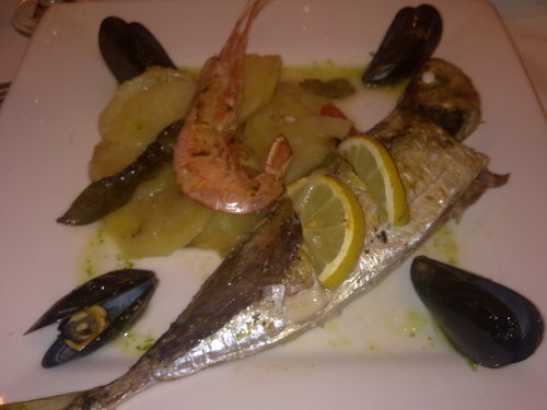 Restaurante-Pizzeria Trevi en Benicarló FRESCO DE LA LONJA- CHICHARRO AL HORNO