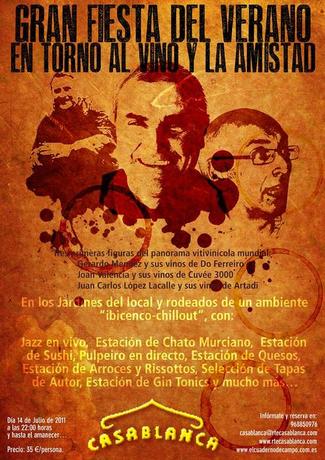 ejemplo de alguna de nuestras fiestas en torno al vino...