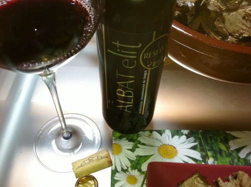 Detalle del corcho y el vino... lo mas importante. ;)