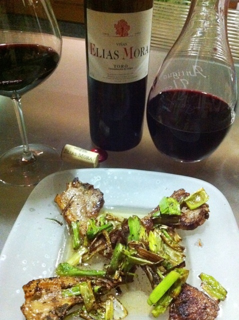 Con un Elías Mora de DO Toro, que me gustó mucho.