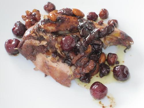 Pechuga de faisán asado