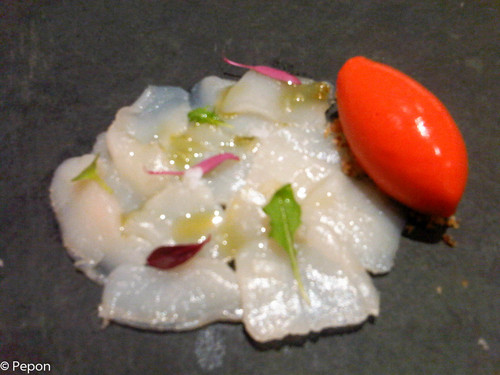 Restaurante Pandemonium Vieira en Salazón y Crema Helada de Piquillo