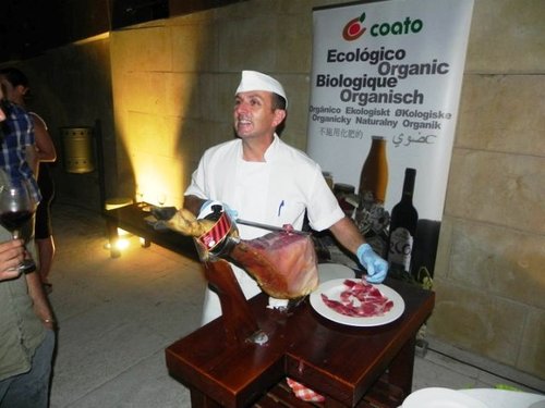 Buen jamoncico de chato murciano y demás embutidos...