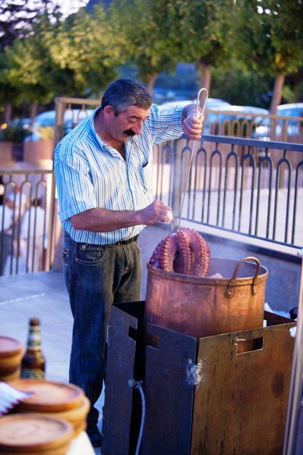 El pulpeiro, personaje entrañable...