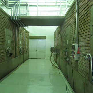 Interior de la bodega