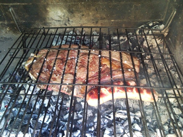 El primer chuletón...