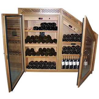 Proyecto armario de vinos bajo escalera
