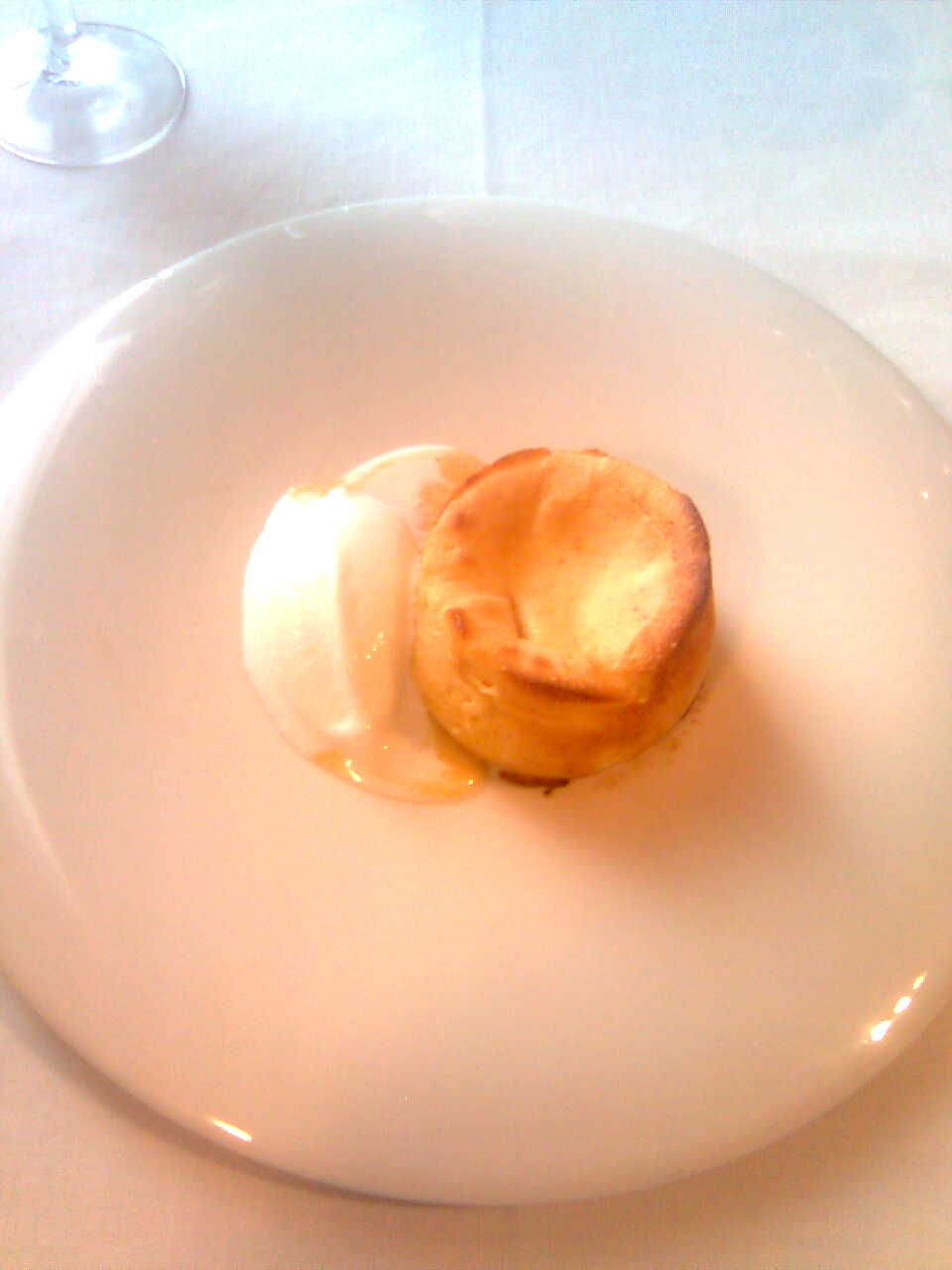 Restaurante Aponiente Pastel caliente de Medina Sidonia