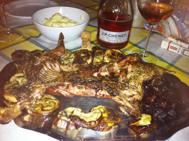 Conejo con All I Oli, jajajaja