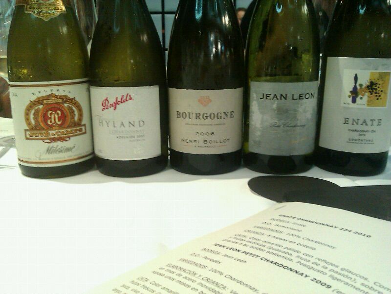 Vinos chardonnay