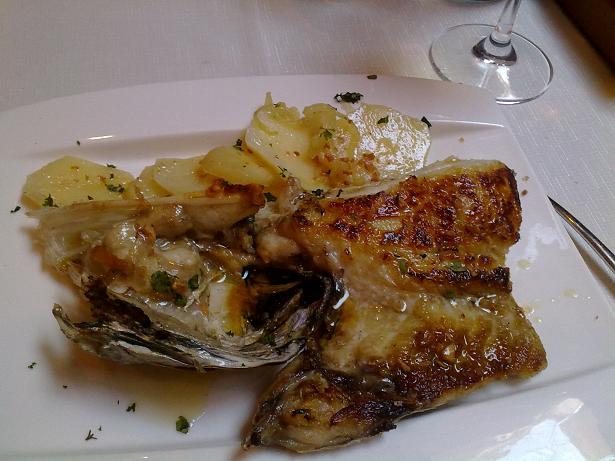 Restaurante Kalaka cogote de merluza
