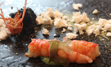 El Celler de Can Roca en Girona Gamba en brasa. 