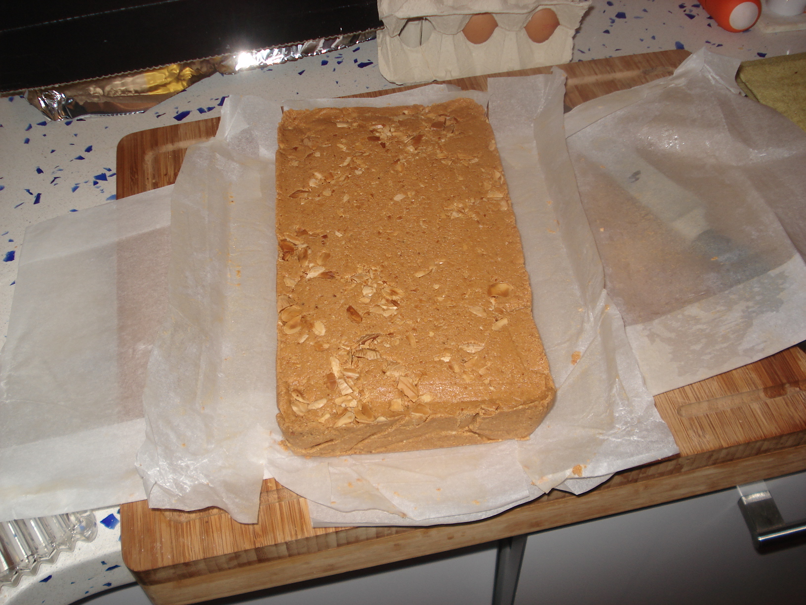 Turrón blando casero