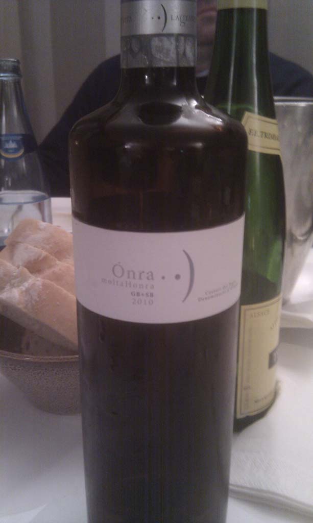 Onra, un vinazo, sorprendente