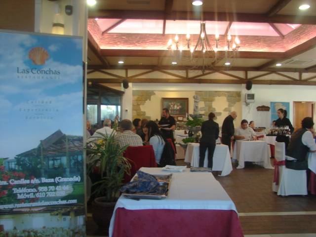 Restaurante Restaurante jardiens las conchas en Baza  interior del rte.