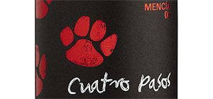 Cuatro Pasos Mencia tinto 2010
