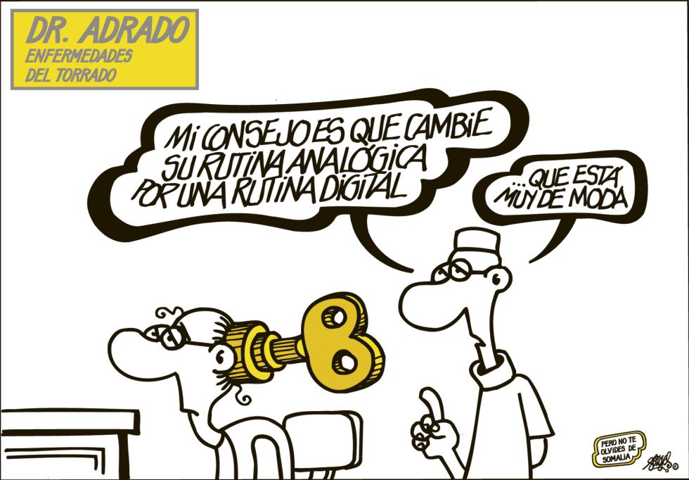 ...y muy moderna...casi digital...