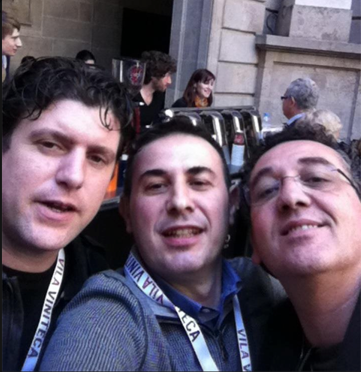 José Luis Llorens, Pepe Ferrer y José Contreras