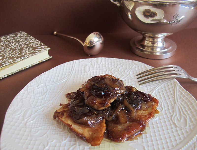 receta solomillos en salsa de higos