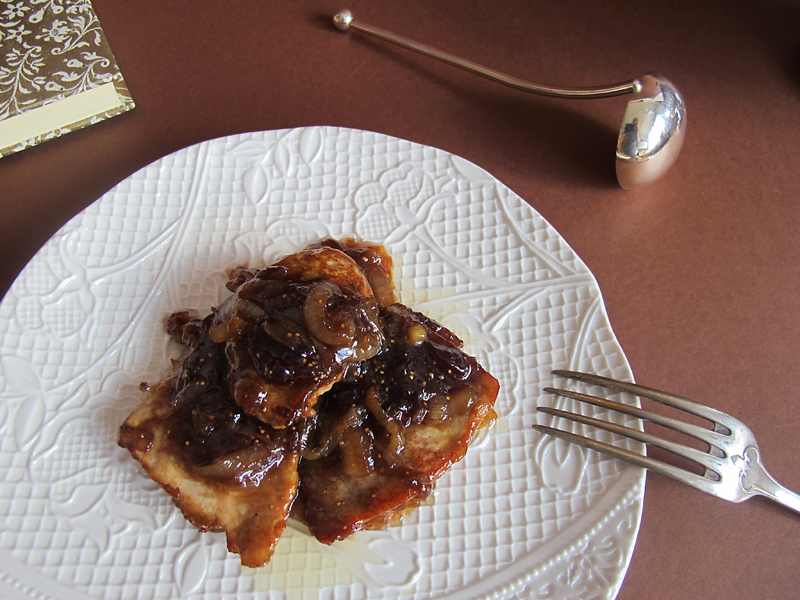 receta solomilla salsa de higos