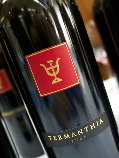 precio vino termanthia 2008