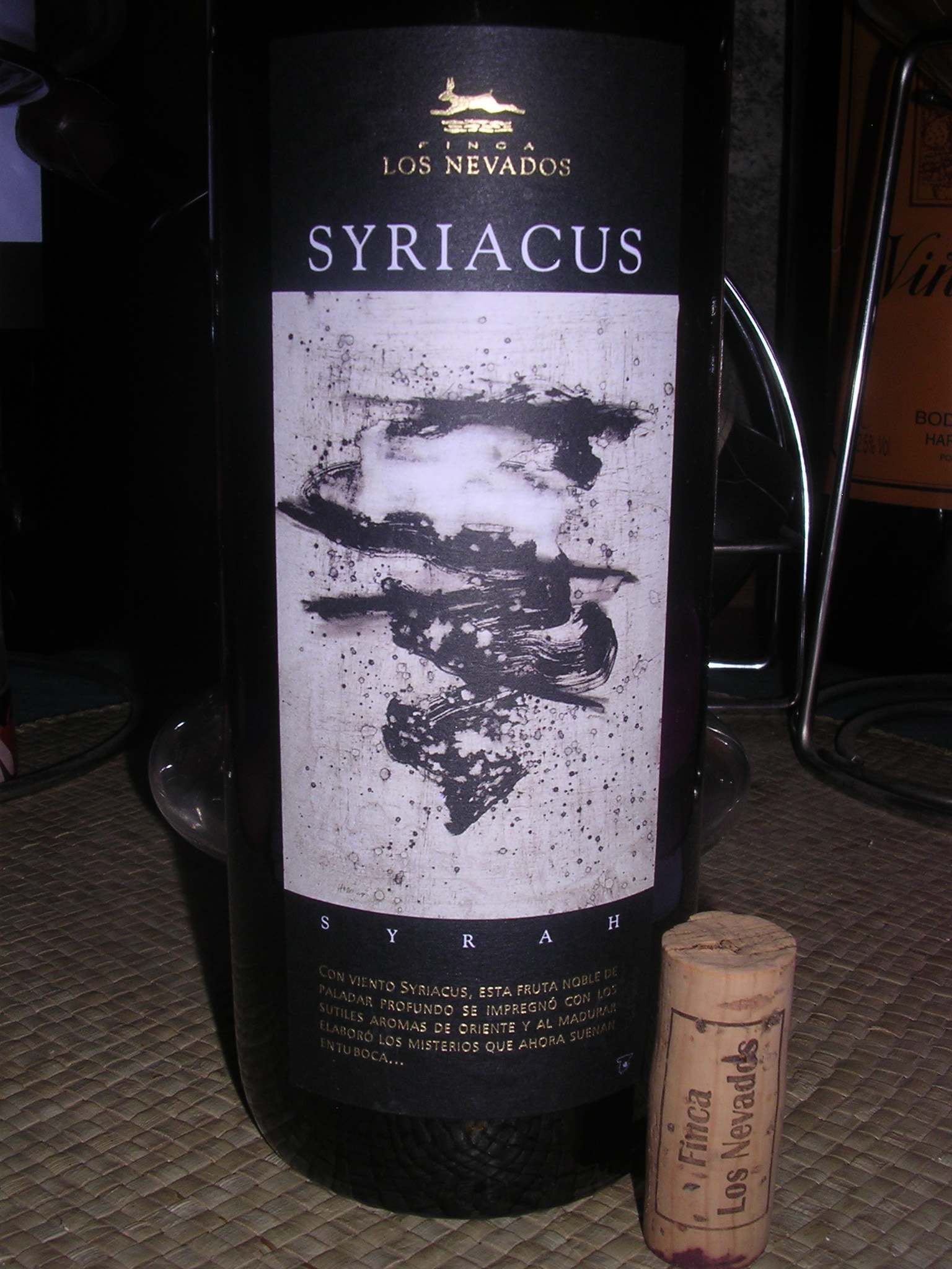Syriacus syrah, muy buena RCP