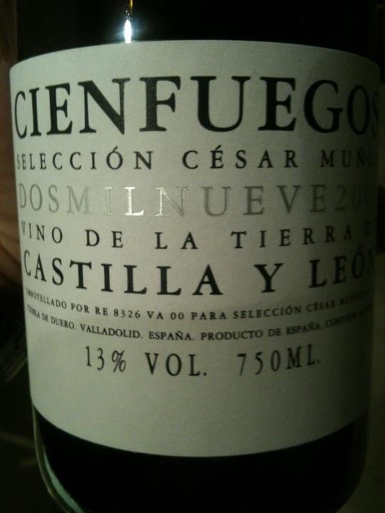 Vino Cienfuegos 2009