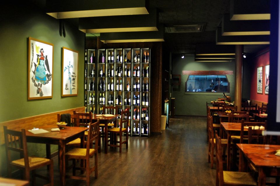 A Casa Portuguesa en Barcelona zona restaurante