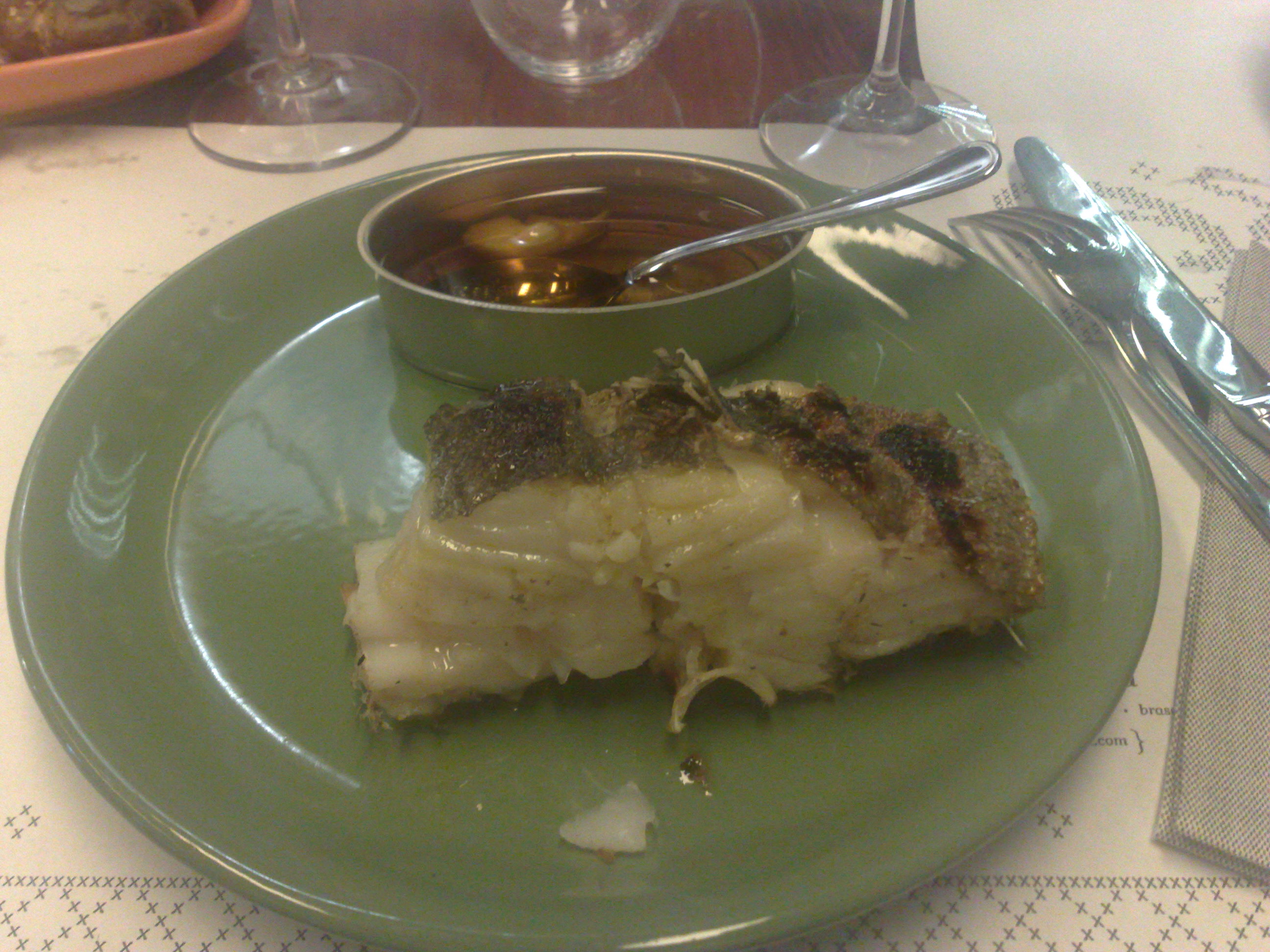 Restaurante A Casa Portuguesa Bacalao a la brasa