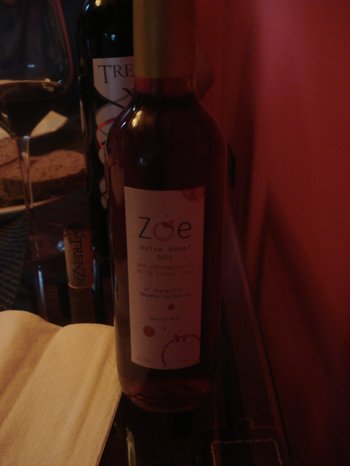 Zoe 2011  Dulce de bobal.