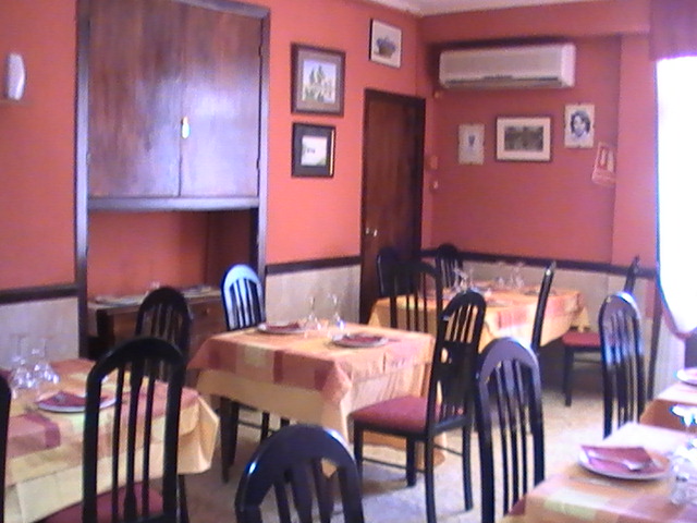 Restaurante La Primitiva salón privado