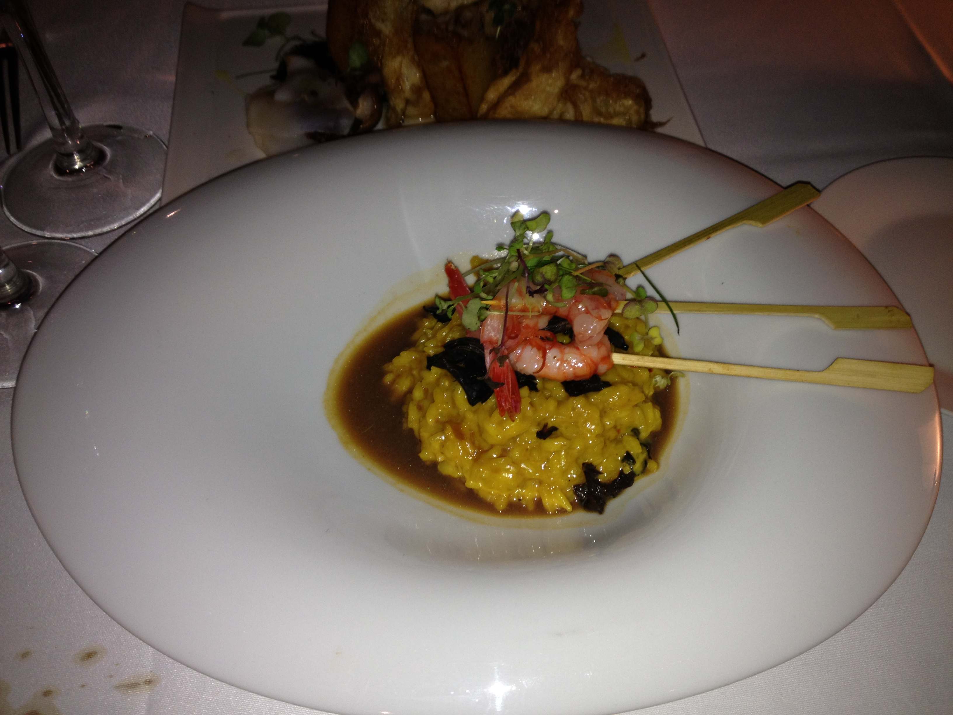 El taller de cuina Arroz cremoso con gambas