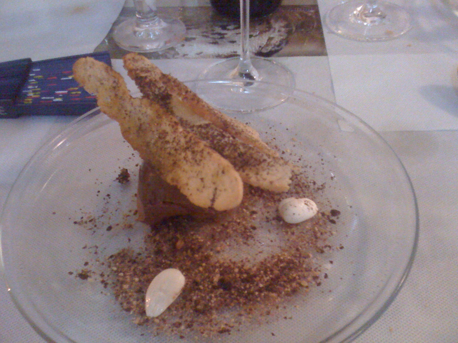 Restaurante El baret de Miquel Ruiz-cuiners pan con chocolate y aceite
