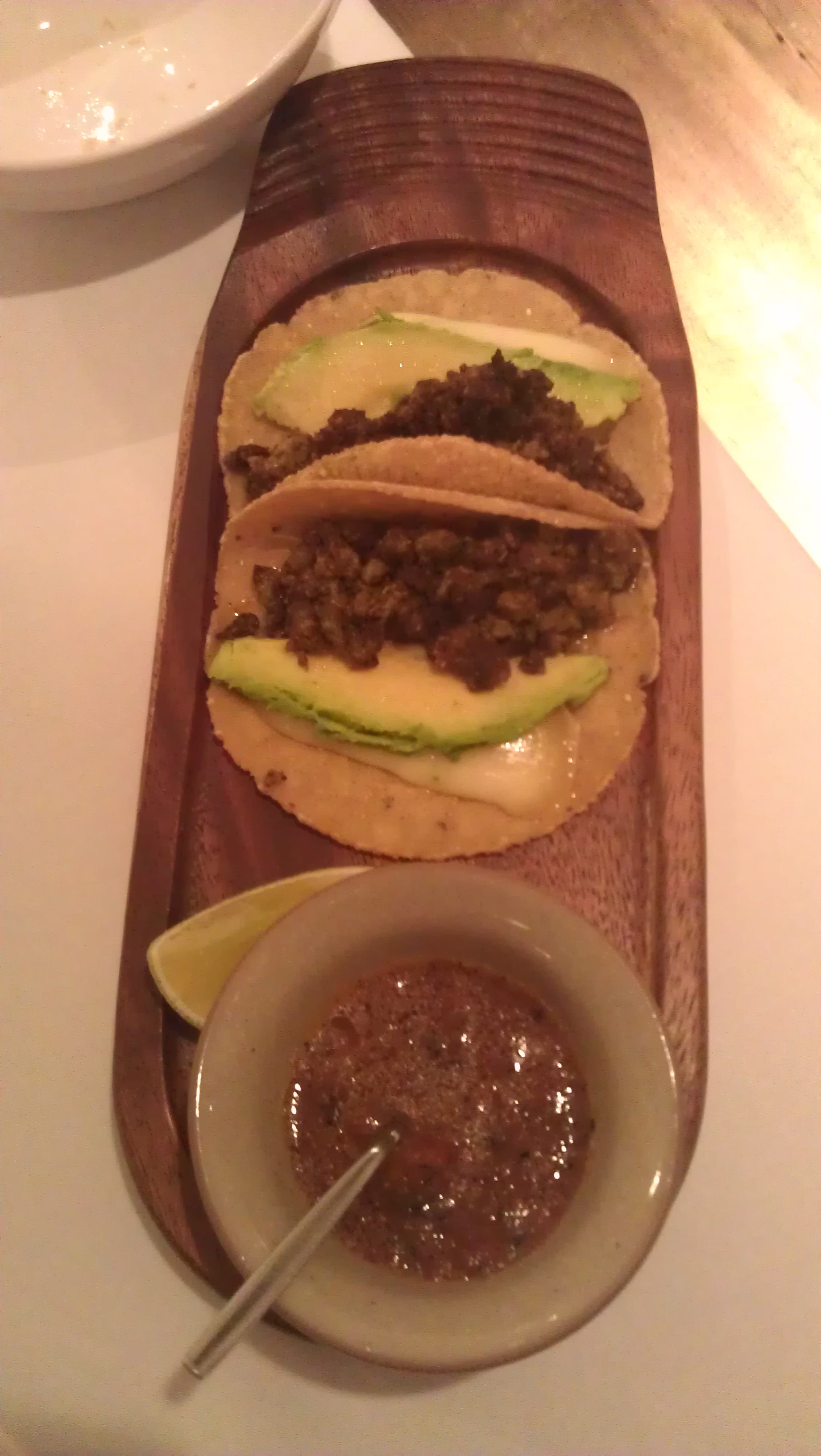 Restaurante Punto MX Quesadilla de huitlacoche