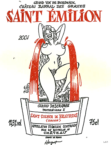 Chateau Barral des Graves Saint Emilion 2001