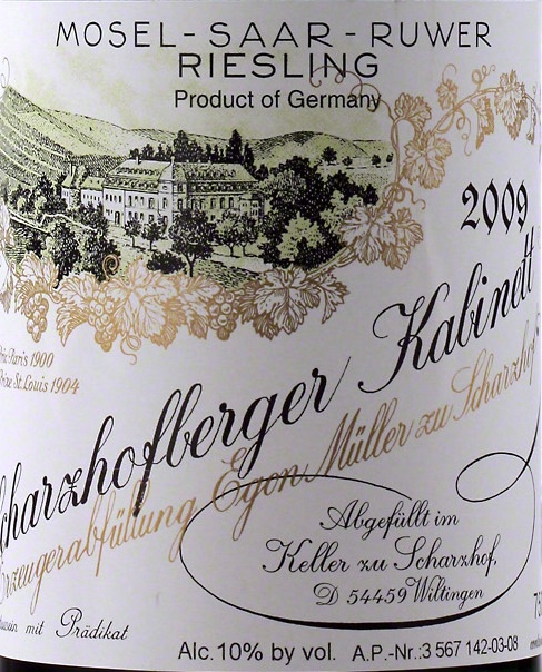 Scharzhofberger Kabinett 2003 